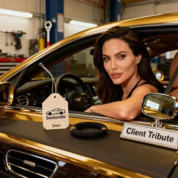 Servisní služba s kontrolou a personalizovaným osvěžovačem do auta – technický a senzorický zážitek pro zákazníka﻿﻿