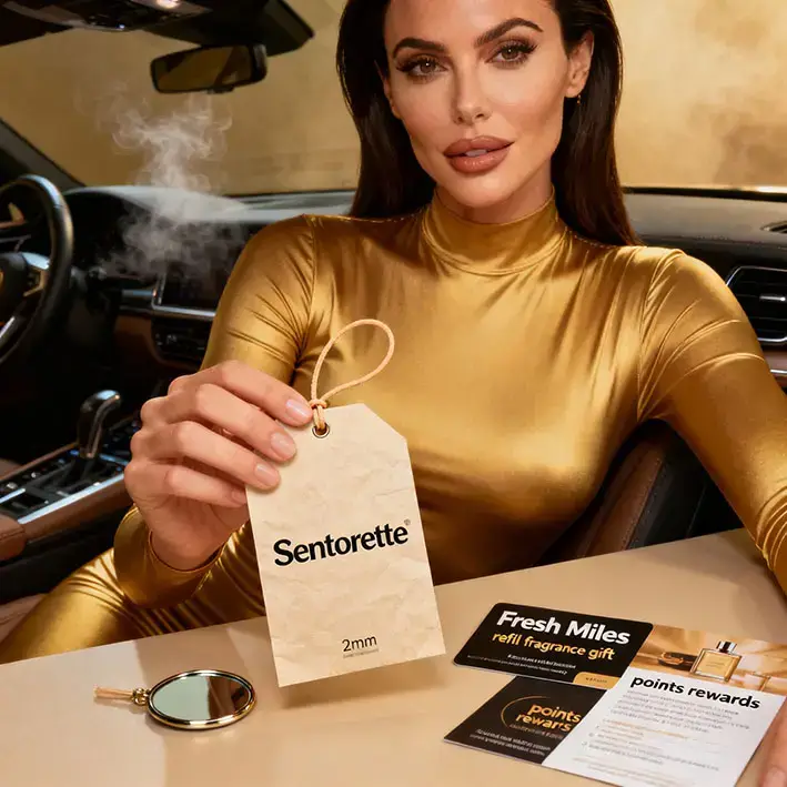 Věrnostní program servisu s doplněním vůní a osvěžovačem do auta zdarma – motivace k návratu a věrnosti﻿﻿