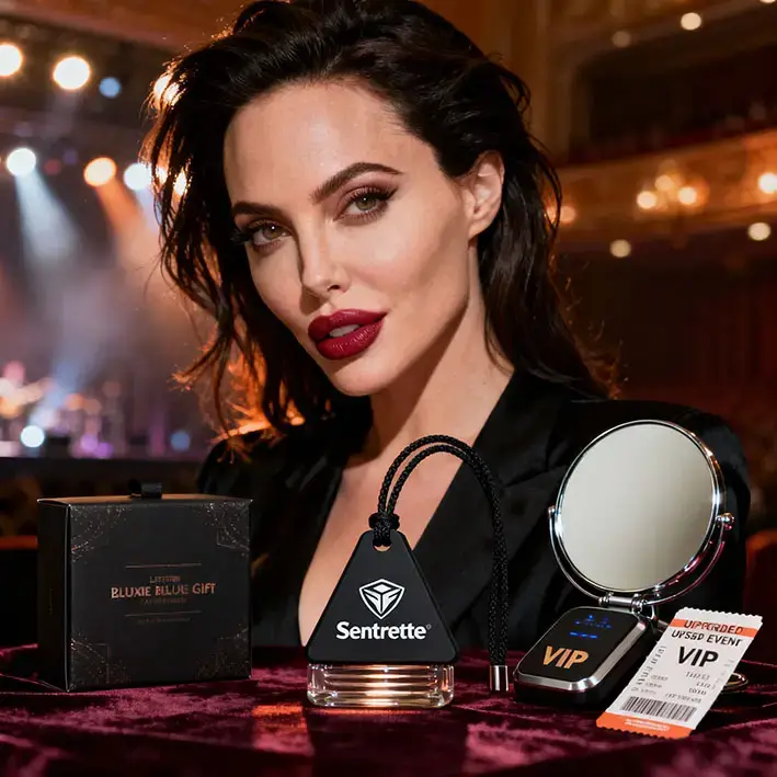 Profumatore auto deluxe per concerti, gadget VIP edizione limitata, regalo esclusivo per upgrade ticket evento