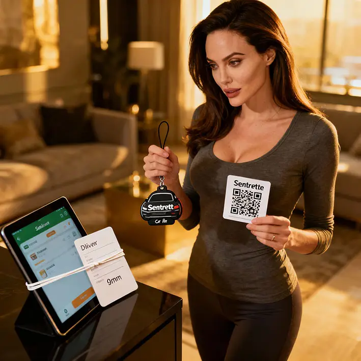 Sentorette QR CODE pour restaurants et plats à emporter